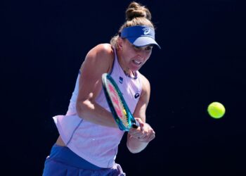 Bia Haddad no Australian Open 2025.