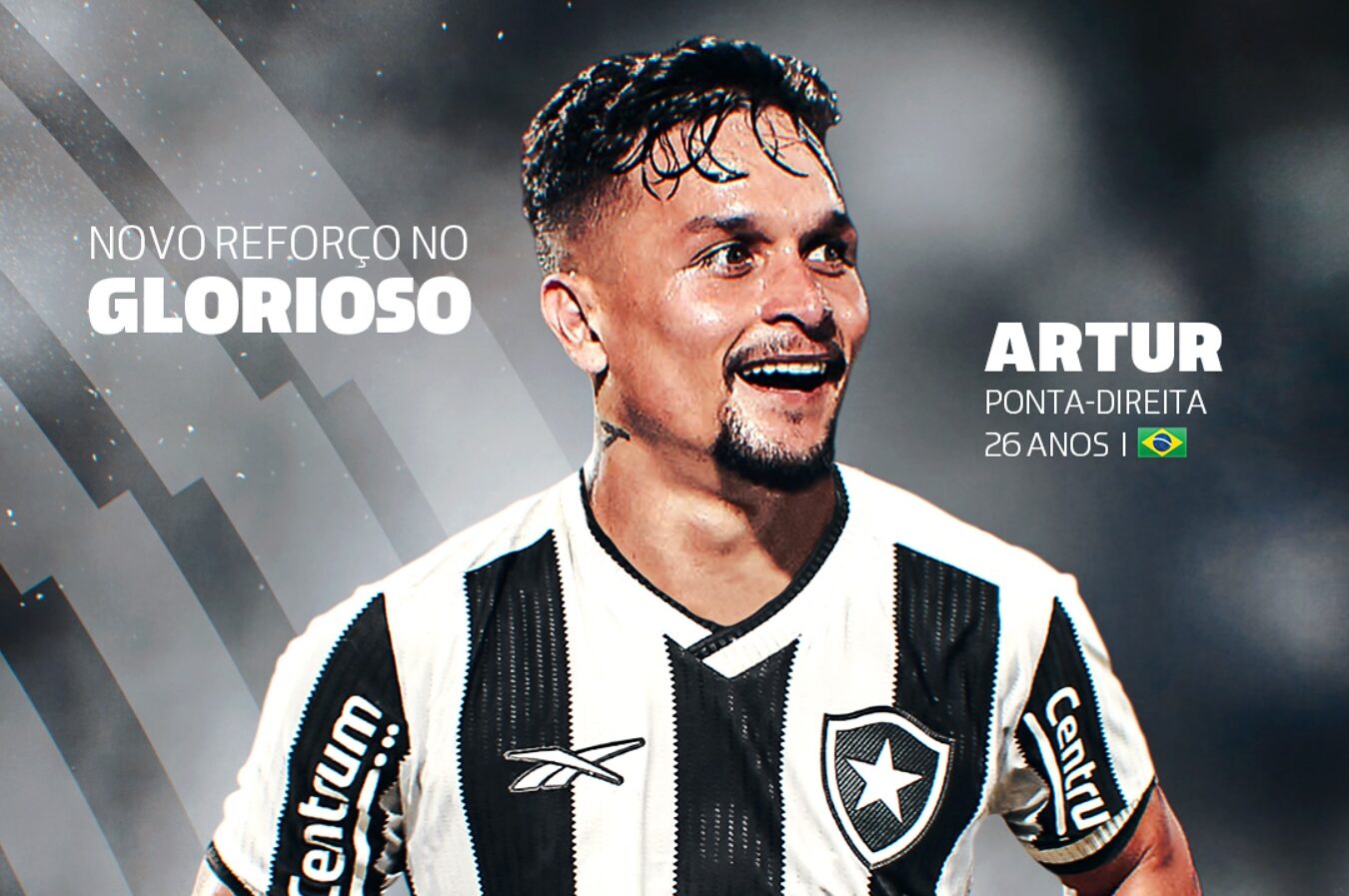 Artur no Botafogo - Fonte: @botafogo