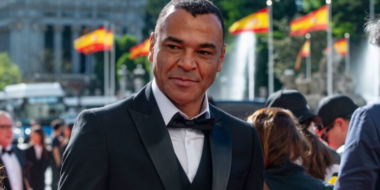 Cafu em evento de gala, na Espanha