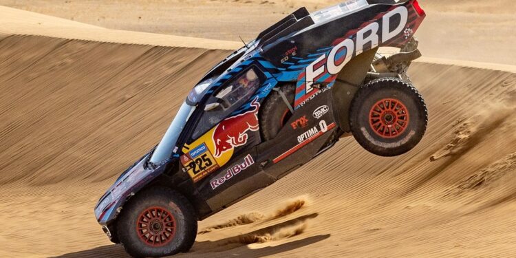 Carlos Sainz durante Rali Dakar- Fonte: @carlossainzoficial