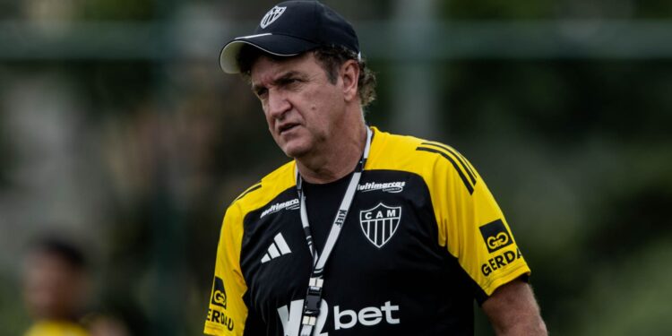 Cuca no Atlético-MG.
