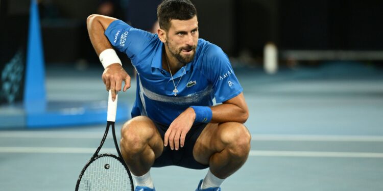Djokovic no Australian Open.