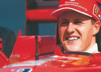 Michael Schumacher na Ferrari - Fonte: @dvag.de