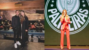 Esposa de Dudu sai em defesa do jogador após críticas de Leila Pereira