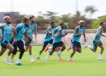 Elenco do Flamengo - Fonte: @flamengo
