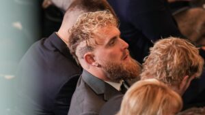Jake Paul presente na cerimônia de posse de Donald Trump, em Washington
