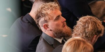 Jake Paul presente na cerimônia de posse de Donald Trump, em Washington