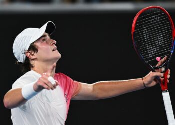 João Fonseca, craque brasileiro do tênis.