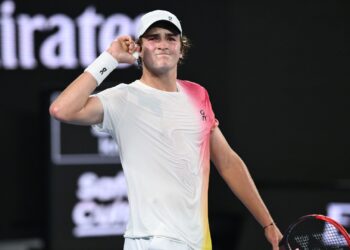 João Fonseca no Australian Open.