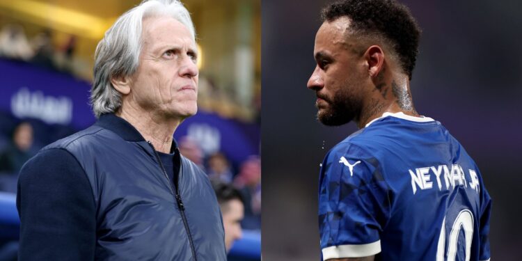 Jorge Jesus volta a falar sobre Neymar no Al-Hilal
