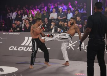 Luan Miau venceu a segunda seguida - Foto: Divulgação/Karate Combat