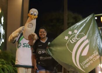 Ema do Luverdense - Fonte: @luverdenseesporteclube
