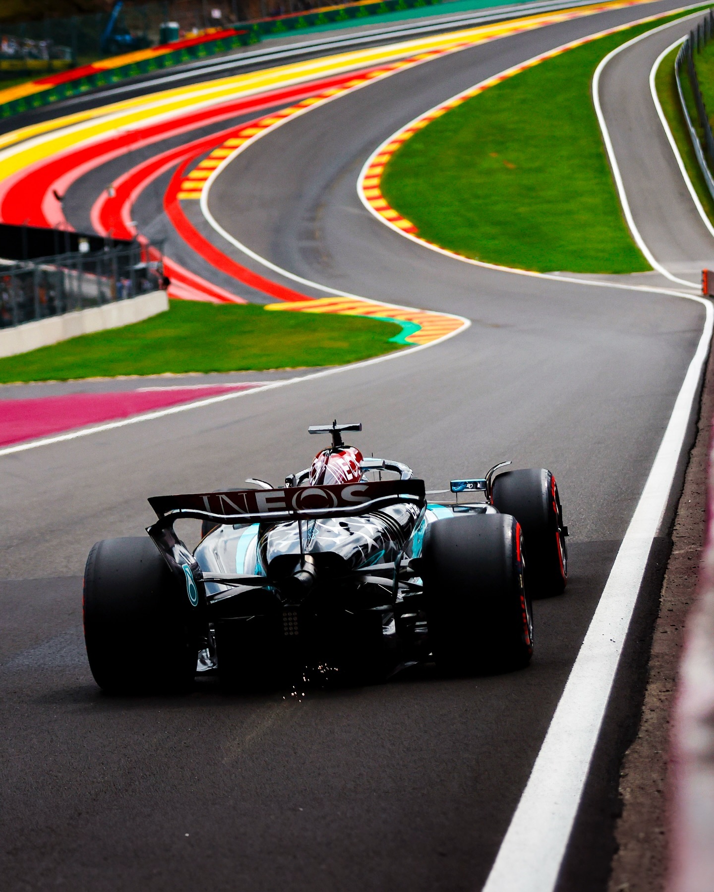 Carro da Mercedes - Fonte: @mercedesamgf1