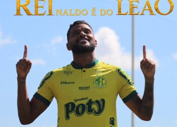 Reinaldo no Mirassol - Fonte: @mirassolfc