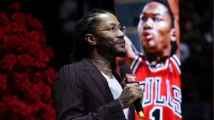 Derrick Rose, ídolo do Chicago Bulls.