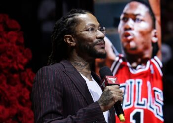 Derrick Rose, ídolo do Chicago Bulls.