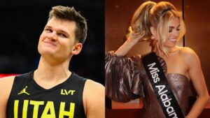 Jogador do Utah Jazz (NBA) namora Miss América.