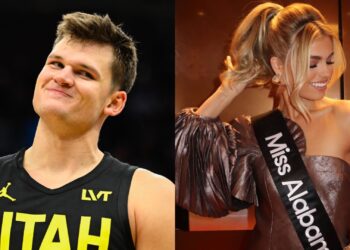 Jogador do Utah Jazz (NBA) namora Miss América.