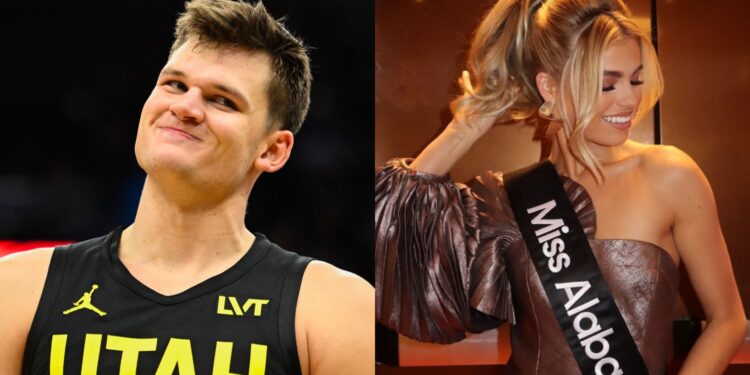 Jogador do Utah Jazz (NBA) namora Miss América.