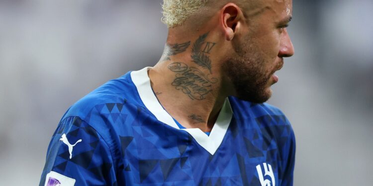 Neymar no Al Hilal.