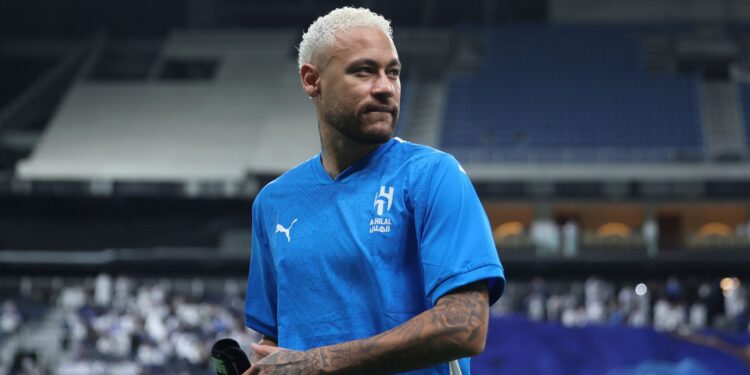 Neymar no Al Hilal.