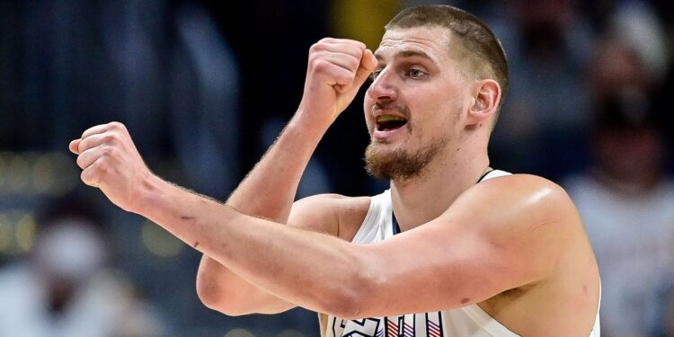Nikola Jokic, pivô dos Nuggets.