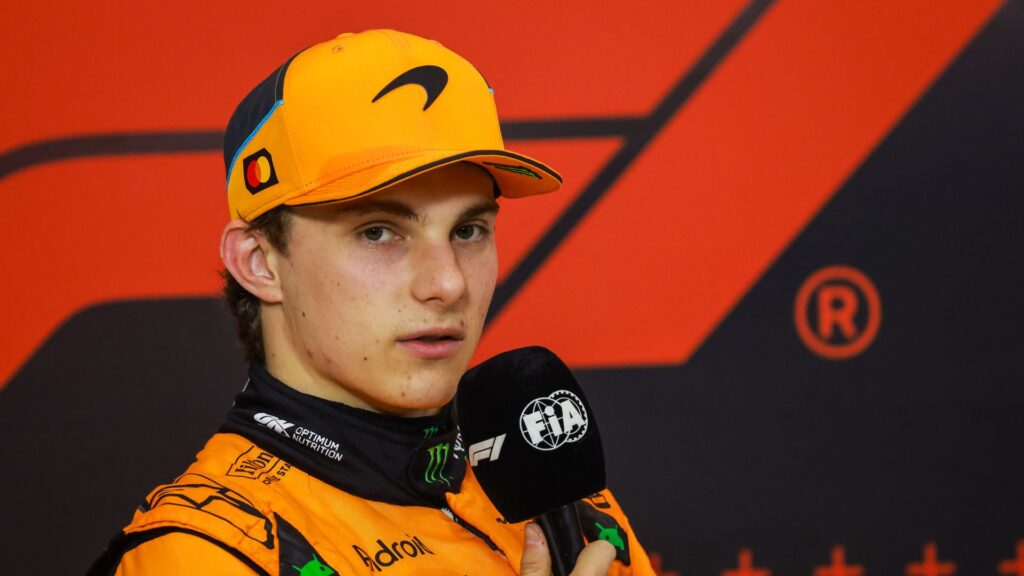 Oscar Piastri, piloto da McLaren na F1.