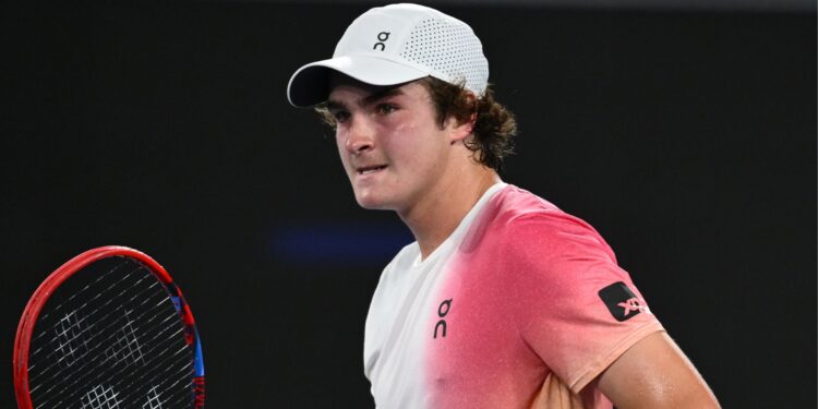 João Fonseca no Australian Open.