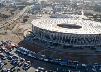 Estádio Mané Garrincha - Fonte: @sertoes