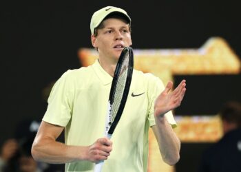 Sinner no Australian Open.