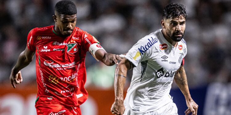 Velo Clube provoca Santos no Paulistão 2025.