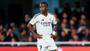 Vini Jr no Real Madrid.