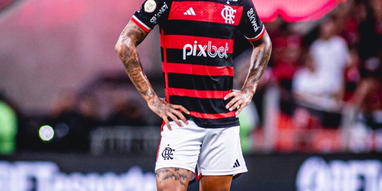 Wesley pelo Flamengo - Fonte: @wesleyfranca03_