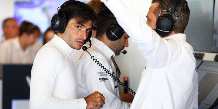 Mesmo com a chegada de Sainz, Williams não projeta competir no topo da Fórmula 1