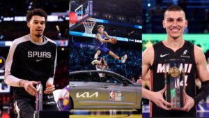 Imagens dos eventos do sábado à noite do All-Star Weekend