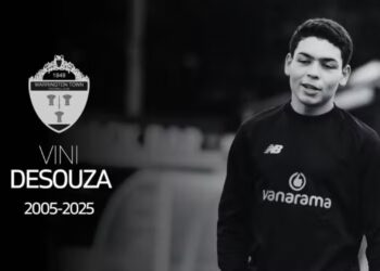 Vini Desouza, jogador de 19 anos morto