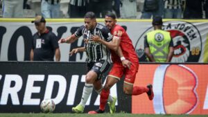 Lance de jogo entre Atlético-MG x Tombense