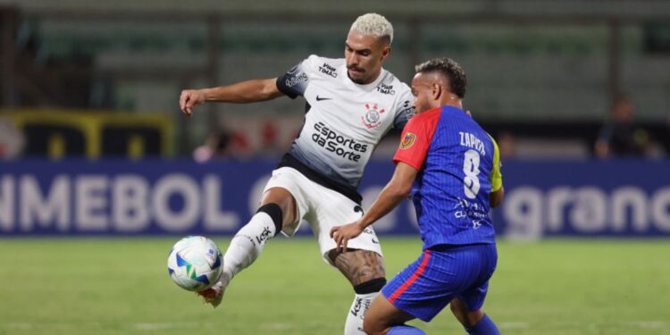 Corinthians empata na Venezuela.