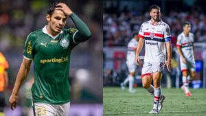 Palmeiras e São Paulo se enfrentam neste domingo.