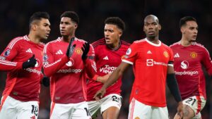 Jogadores e ex-jogadores do United que sofreram uma queda brusca em seu desempenho.