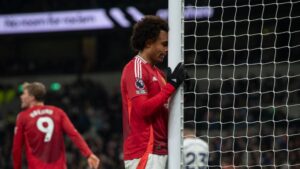 O Manchester United se aproxima da zona de rebaixamento.