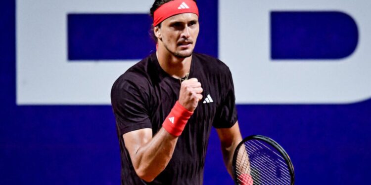 Zverev durante ATP de Buenos Aires.