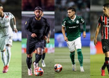 Favoritos ao título do Paulistão.