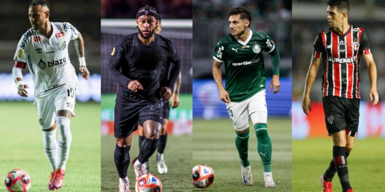 Favoritos ao título do Paulistão.