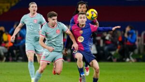 Barcelona e Atlético de Madrid se enfrentam pelo jogo de ida da semifinal da Copa do Rei.