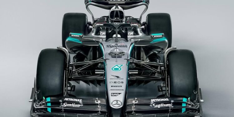 Revolução na F1? Mercedes antecipa lançamento do carro ‘real’ de 2025