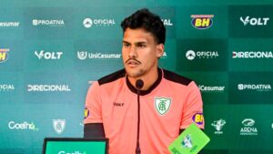Matheus Mendes, goleiro do América-MG