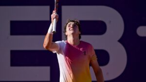 João Fonseca no ATP de Buenos Aires.