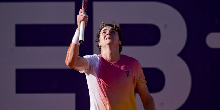João Fonseca no ATP de Buenos Aires.
