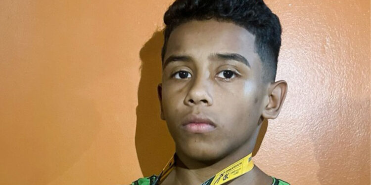 Murilo será um dos representantes do Brasil na categoria sub-15 do Pan-Americano de Wrestling - Foto: Divulgação